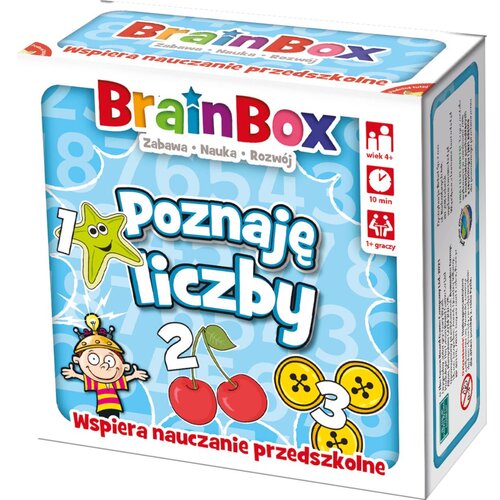 Gra karciana REBEL BrainBox Poznaję liczby