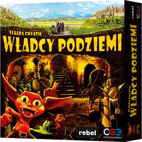 Gra planszowa REBEL Dungeon Lords Władcy Podziemi