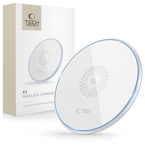 Ładowarka indukcyjna TECH-PROTECT QI15W-C1 15W Biały