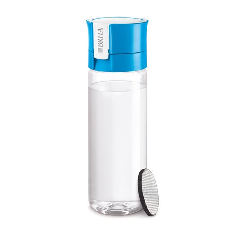 Butelka filtrująca BRITA Fill & Go Vital Niebieski + 4 filtry MicroDisc