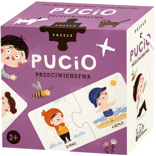 Puzzle NASZA KSIĘGARNIA Pucio Przeciwieństwa (20 elementów)