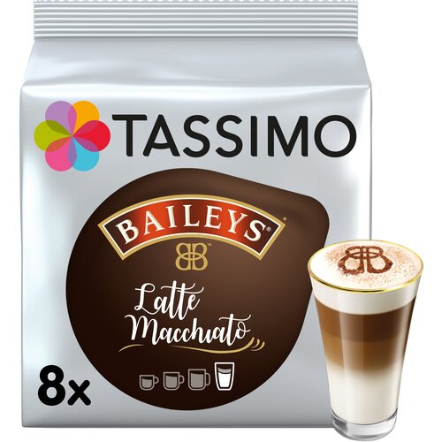 Kapsułki TASSIMO Jacobs Latte Macchiato Baileys + Kapsułki TASSIMO Jacobs L'Or Long Intense + Kapsułki TASSIMO L’OR Espresso Delizioso