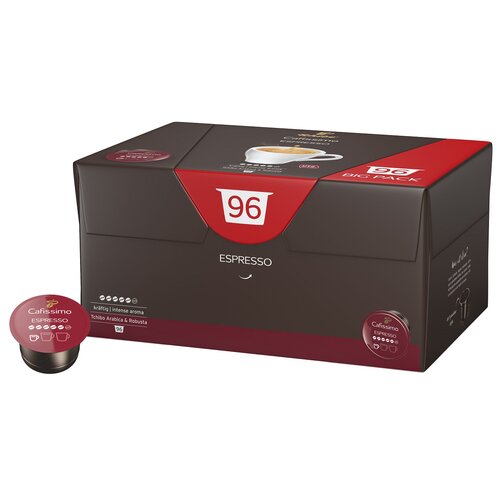 Kapsułki TCHIBO Cafissimo Espresso Intense + Kapsułki TCHIBO Cafissimo Cafe Crema Vollmundig + Kapsułki TCHIBO Cafe Crema Colombia