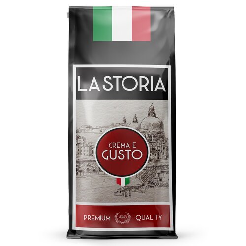 Kawa ziarnista BLUE ORCA COFFEE La Storia Crema e Gusto Espresso 2 x 1 kg