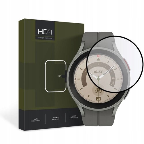 Szkło hybrydowe HOFI Hybrid Pro+ do Samsung Galaxy Watch 5 Pro (45mm) Czarny