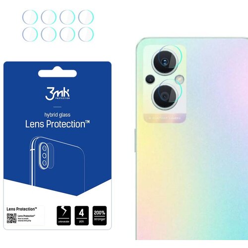 Szkło hybrydowe na obiektyw 3MK Lens Protection do Oppo Reno 7 Lite 5G