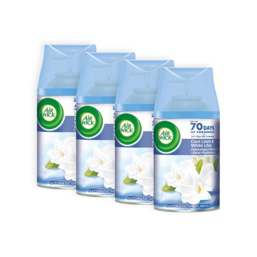 Wkład do odświeżacza powietrza AIR WICK Freshmatic Bawełna i Kwiat Migdałowca (4 szt.)