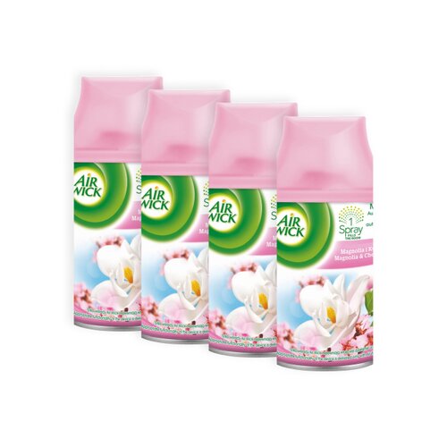 Wkład do odświeżacza powietrza AIR WICK Freshmatic Magnolia i Kwiat Wiśni (4 szt.)