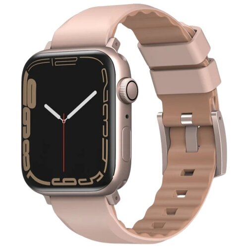 Pasek UNIQ Linus Airosoft Silicone do Apple Watch Series (38/40/41mm) Różowy