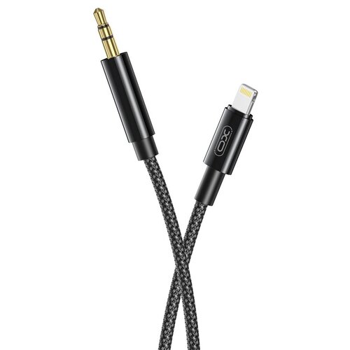 Kabel Lightning - Jack 3.5 mm XO NB-R211A 1 m Czarny