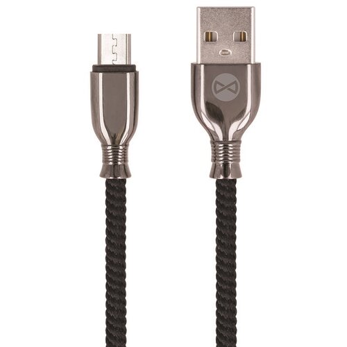 Kabel USB - Micro USB FOREVER Tornado 3A 1 m Czarny