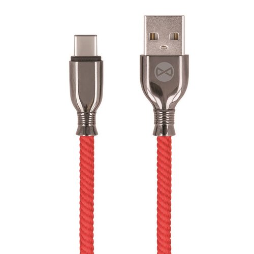 Kabel USB - USB-C FOREVER Tornado 3A 1 m Czerwony