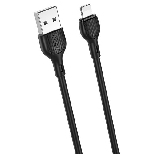 Kabel USB - Lightning XO NB200 2.1A 1 m Czarny