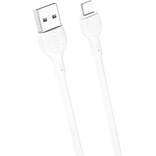 Kabel USB - Lightning XO NB200 2.1A 2 m Biały