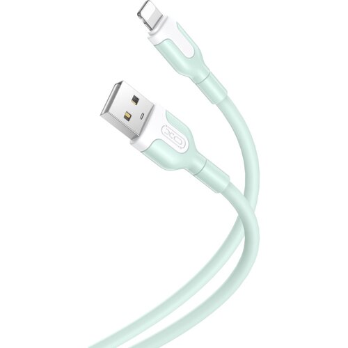 Kabel USB - Lightning XO NB212 2.1A 1 m Zielony