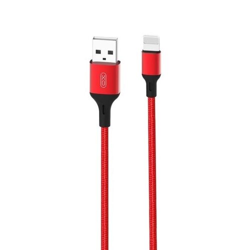 Kabel USB - Lightning XO NB-143 2.4A 2 m Czerwony