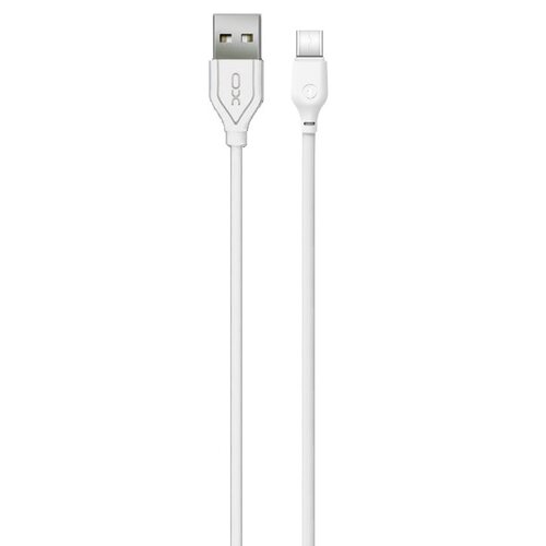 Kabel USB - USB-C XO NB103 2.1A 1 m Biały
