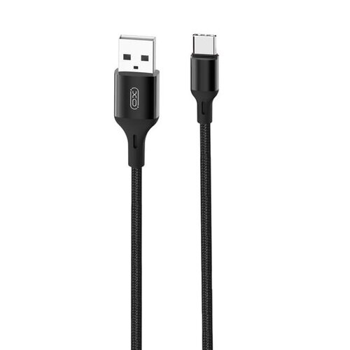 Kabel USB - USB-C XO NB143 2.4A 1 m Czarny