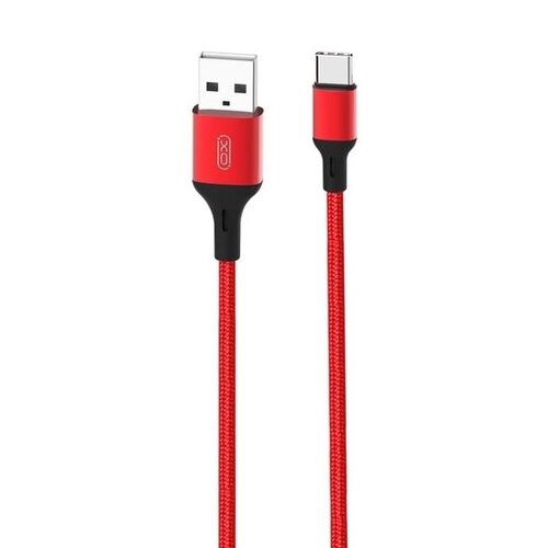Kabel USB - USB-C XO NB143 2.4A 1 m Czerwony