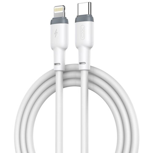 Kabel USB-C - Lightning XO NB208A 20W 1 m Biały