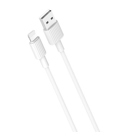 Kabel USB - Lightning XO NB156 2.4A 1 m Biały