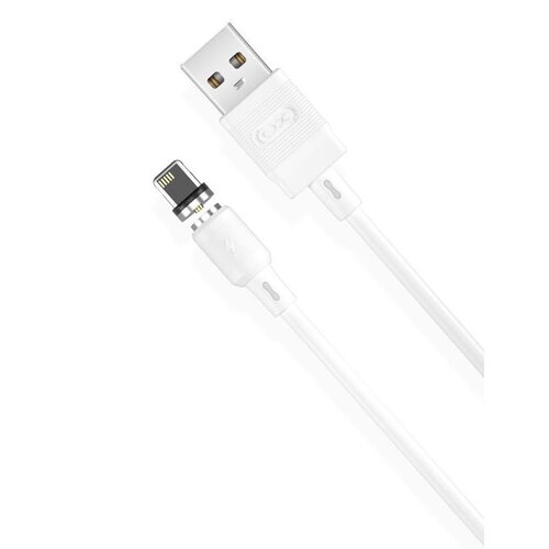 Kabel USB - Lightning XO NB187 2.1A 1 m Biały