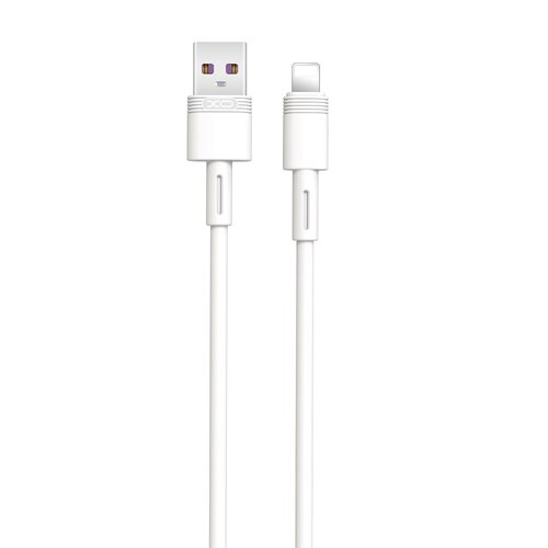 Kabel USB - Lightning XO NB-Q166 5A 1m Biały