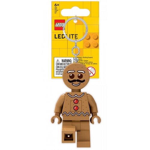 Brelok LEGO Classic Piernikowy ludek LGL-KE182 z latarką