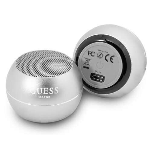 Głośnik mobilny GUESS Speaker Mini Szary