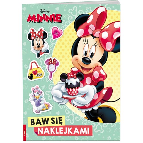 Książka dla dzieci Disney Minnie Baw się naklejkami STJ-9109
