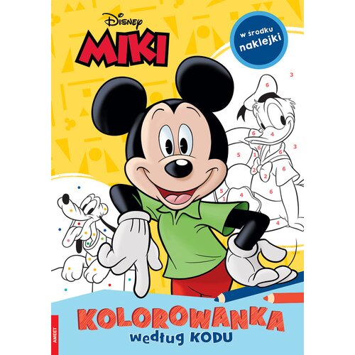 Kolorowanka Disney Miki według kodu KKO-9101