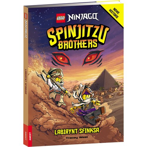 Książka LEGO Ninjago Spinjitzu Brothers Labirynt Sfinksa LBWS-6703