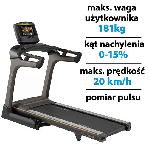 Bieżnia elektryczna MATRIX TF50XER-03 2423W 20kn/h