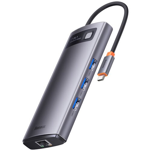 Hub BASEUS Metal Gleam Series WKWG040113 USB Typu C, Pasywny