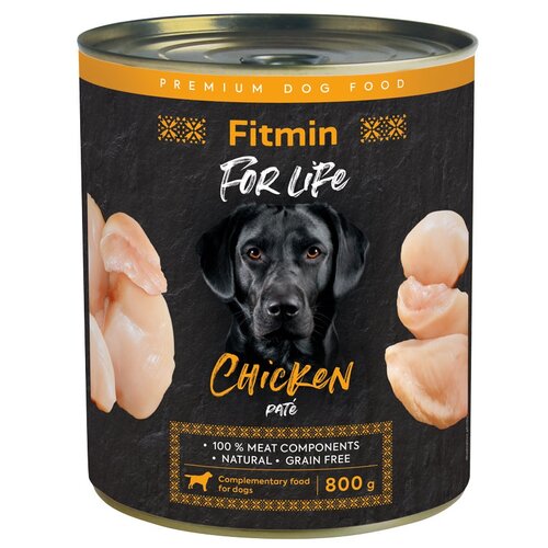 Karma dla psa FITMIN For Life Kurczak 800 g