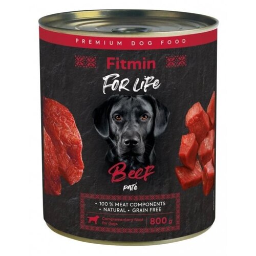 Karma dla psa FITMIN For Life Wołowina 800 g