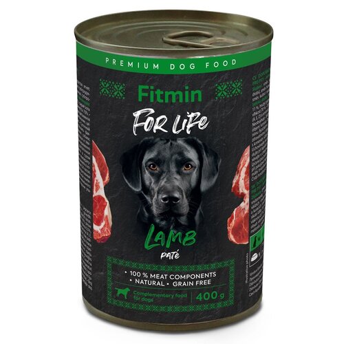 Karma dla psa FITMIN For Life Jagnięcina 400 g