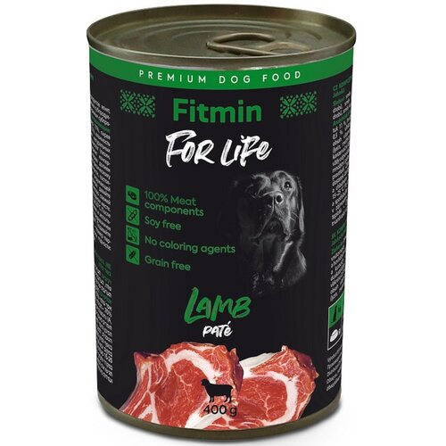 Karma dla psa FITMIN For Life Jagnięcina 400 g