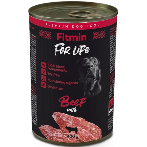 Karma dla psa FITMIN For Life Bee Wołowina 400 g