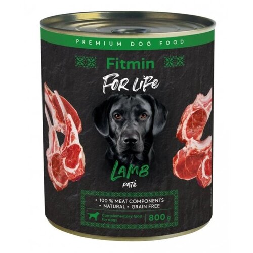 Karma dla psa FITMIN For Life Jagnięcina 800 g