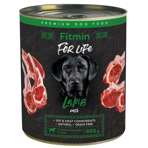 Karma dla psa FITMIN For Life Jagnięcina 800 g