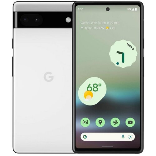 Smartfon GOOGLE Pixel 6a 6/128GB 5G 6.1" Biały
