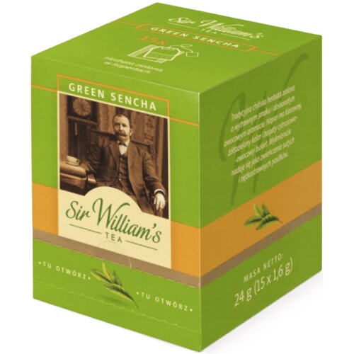 Herbata SIR WILLIAMS Sencha (15 sztuk)