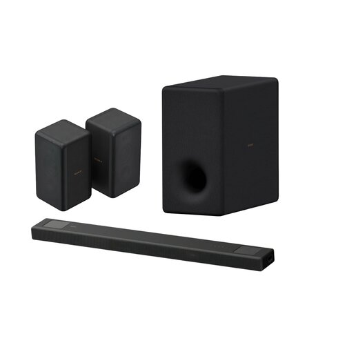 Soundbar SONY HT-A5000 + Głośniki Surround SONY SA-RS3S (2szt.) + Subwoofer SONY SA-SW3 Czarny