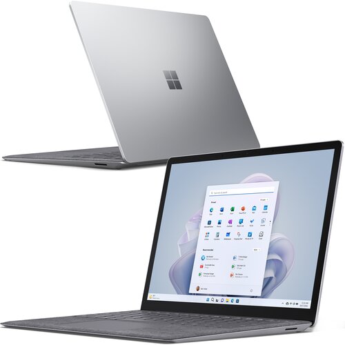 Laptop MICROSOFT Surface Laptop 5 13.5" i5-1235U 8GB RAM 256GB SSD Windows 11 Home Platynowy (Alcantara)
