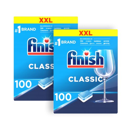 Tabletki do zmywarek FINISH Classic Cytrynowe - 200 szt.