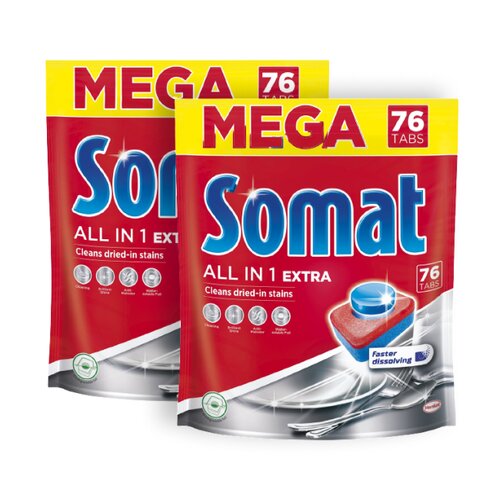 Tabletki do zmywarek SOMAT All in 1 Extra - 152 szt.