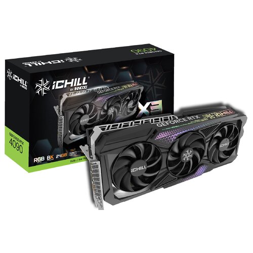 Karta graficzna INNO3D iChill X3 GeForce RTX 4090 24GB DLSS 3