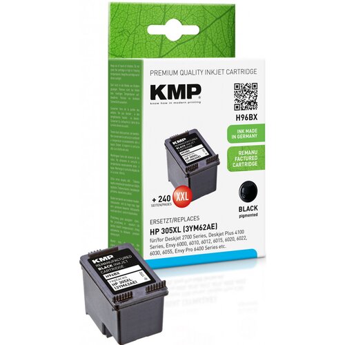 Tusz KMP do HP 305XL/3YM62AE Czarny 7 ml 1772,4001