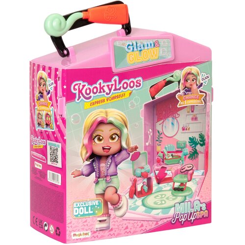 Lalka MAGIC BOX KookyLoos Mila s Pop Up Spa PKLSP114IN20